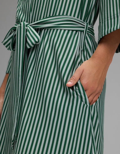 Women's Bamboo Stretch-Knit Kimono Robe