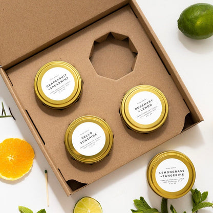 Fresh Collection - 4 Pack Soy Wax Candles