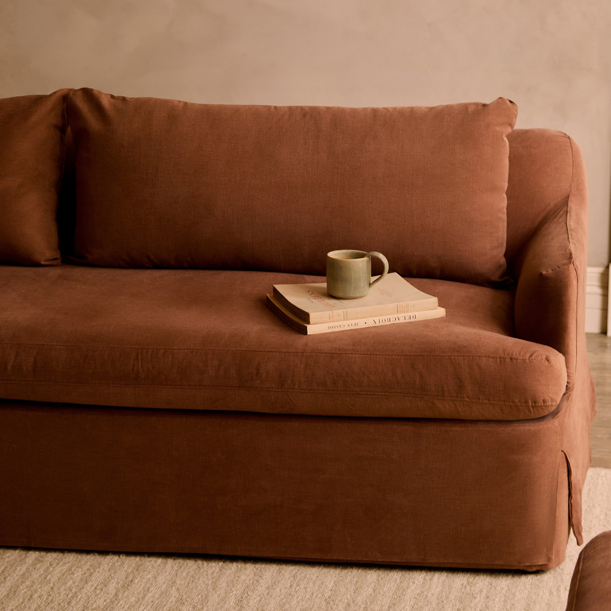 Antwerp Sofa - Rust by House of Leon — view 4