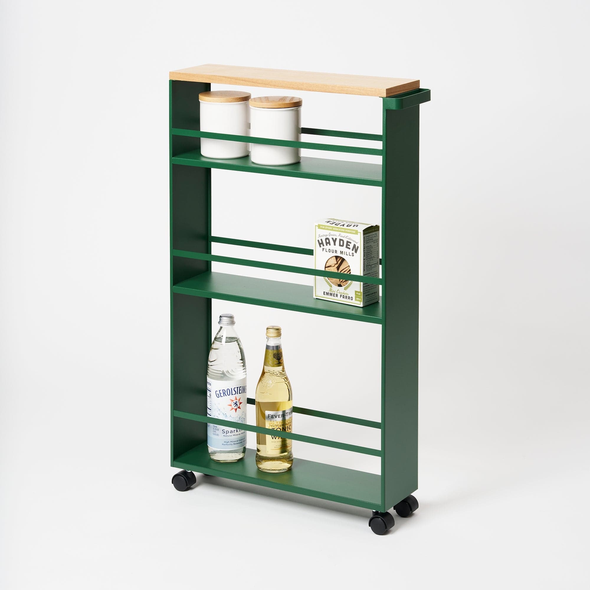 Slim Storage Cart (32" H)  - Steel