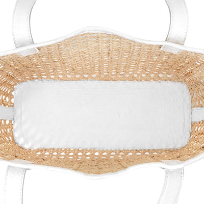 Petite French Market Rattan Tote
