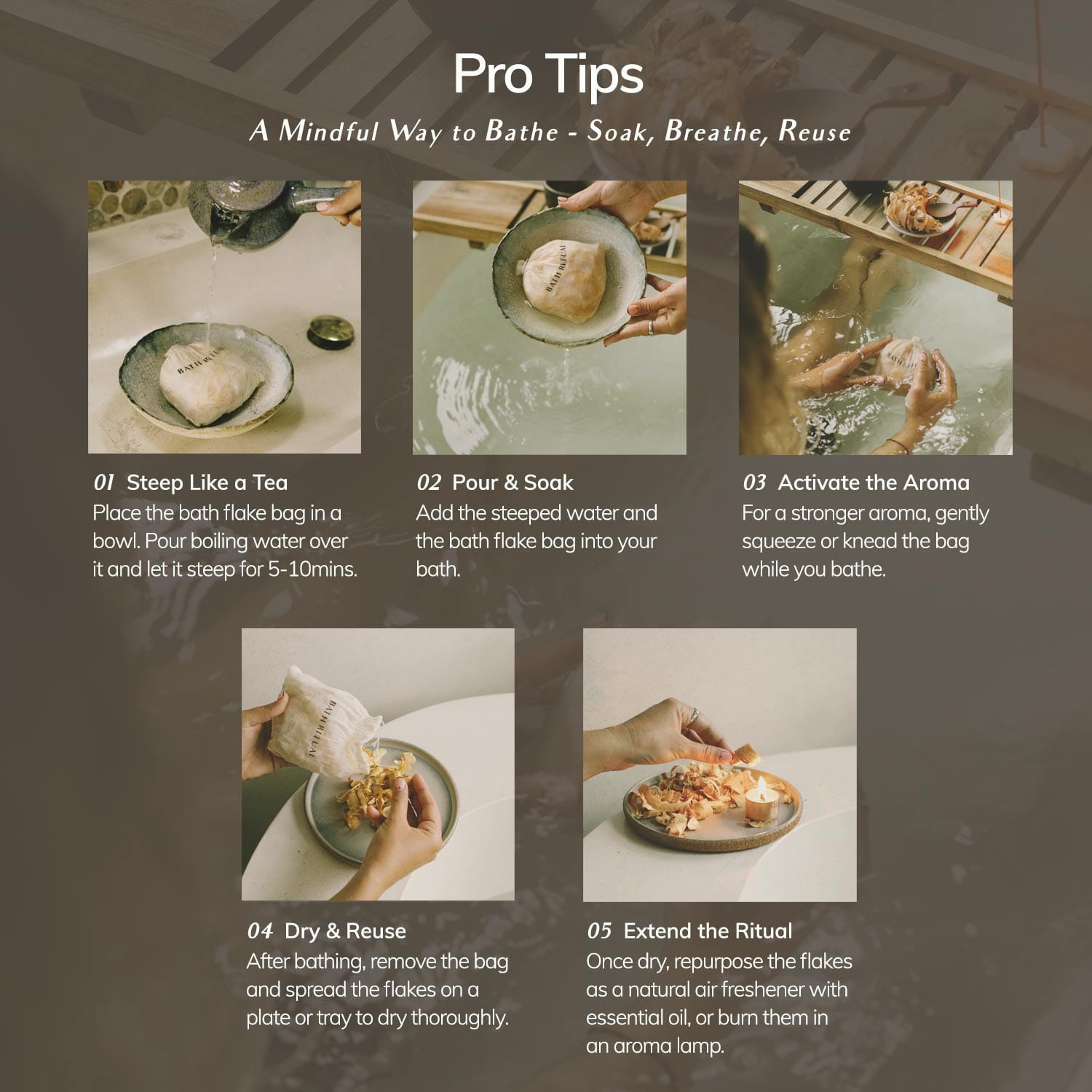 Hinoki Japanese Bath Flakes