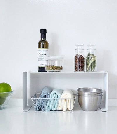 Stackable Countertop Shelf - Steel