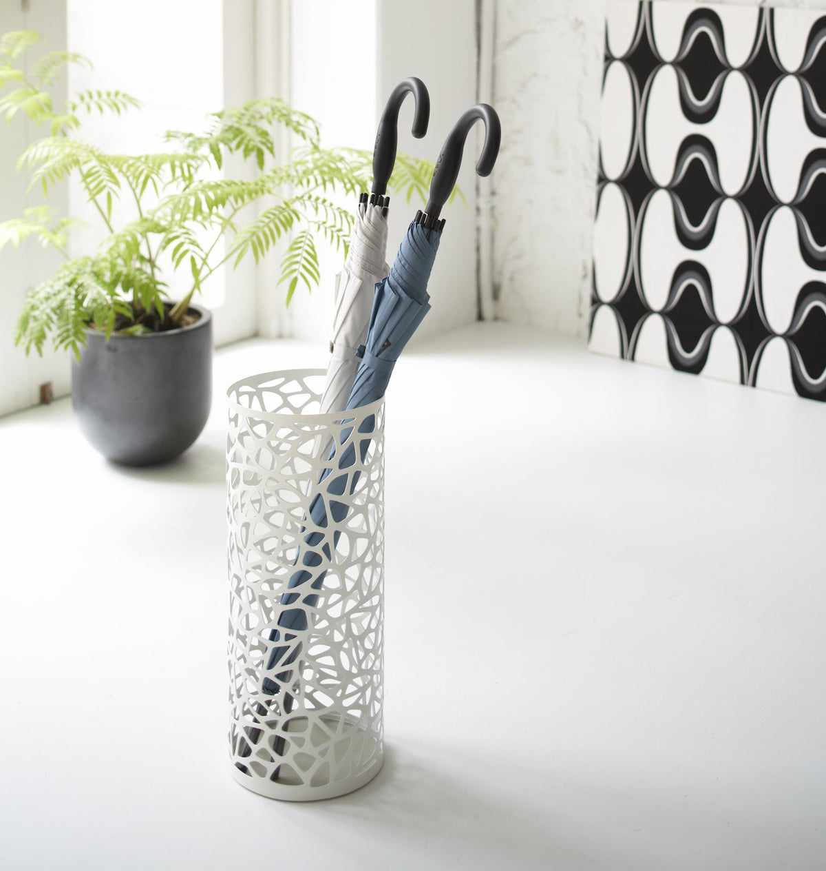 Umbrella Stand - Round - Steel