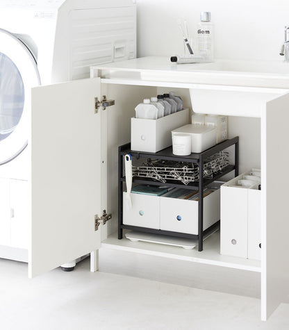 Three-Tier Cabinet Storage Rack (14&quot; H)  - Steel