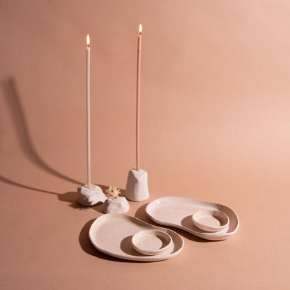 Contour Dish on Table