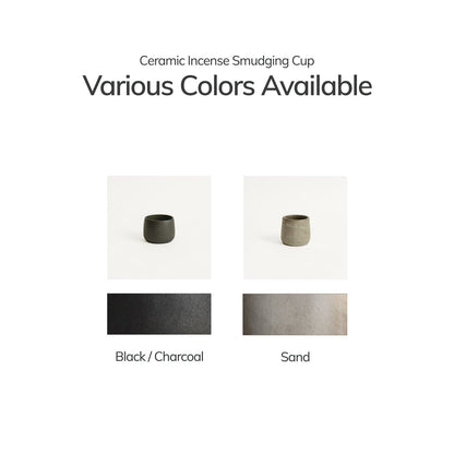 Versatile Sand Ceramic Cup Colors Available