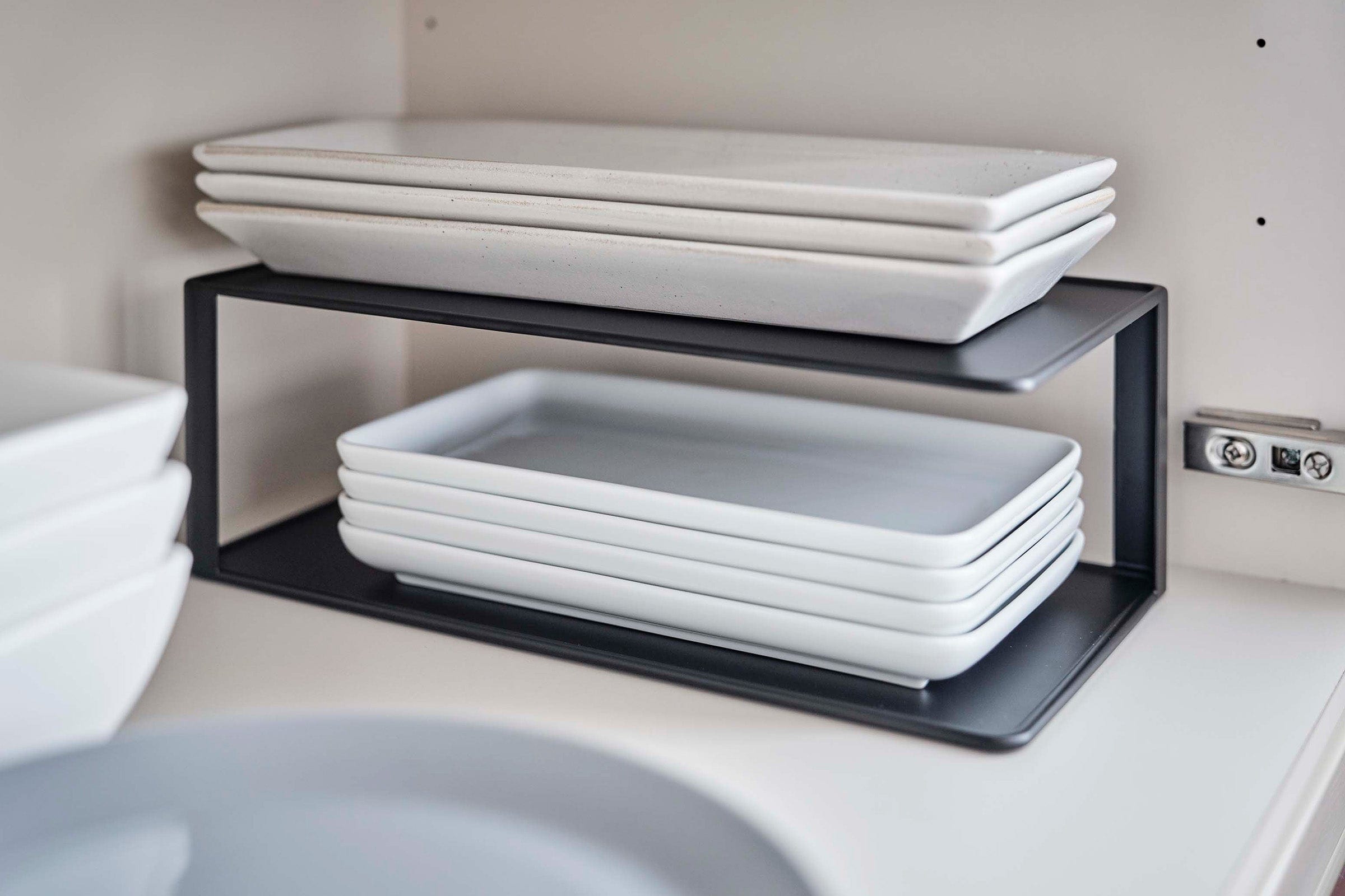 Two-Tier Cabinet Organizer - Steel - Thumbnail 3