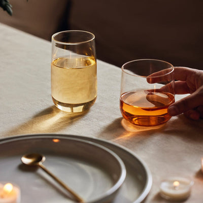Tall Cremini Tumbler, Set of 4