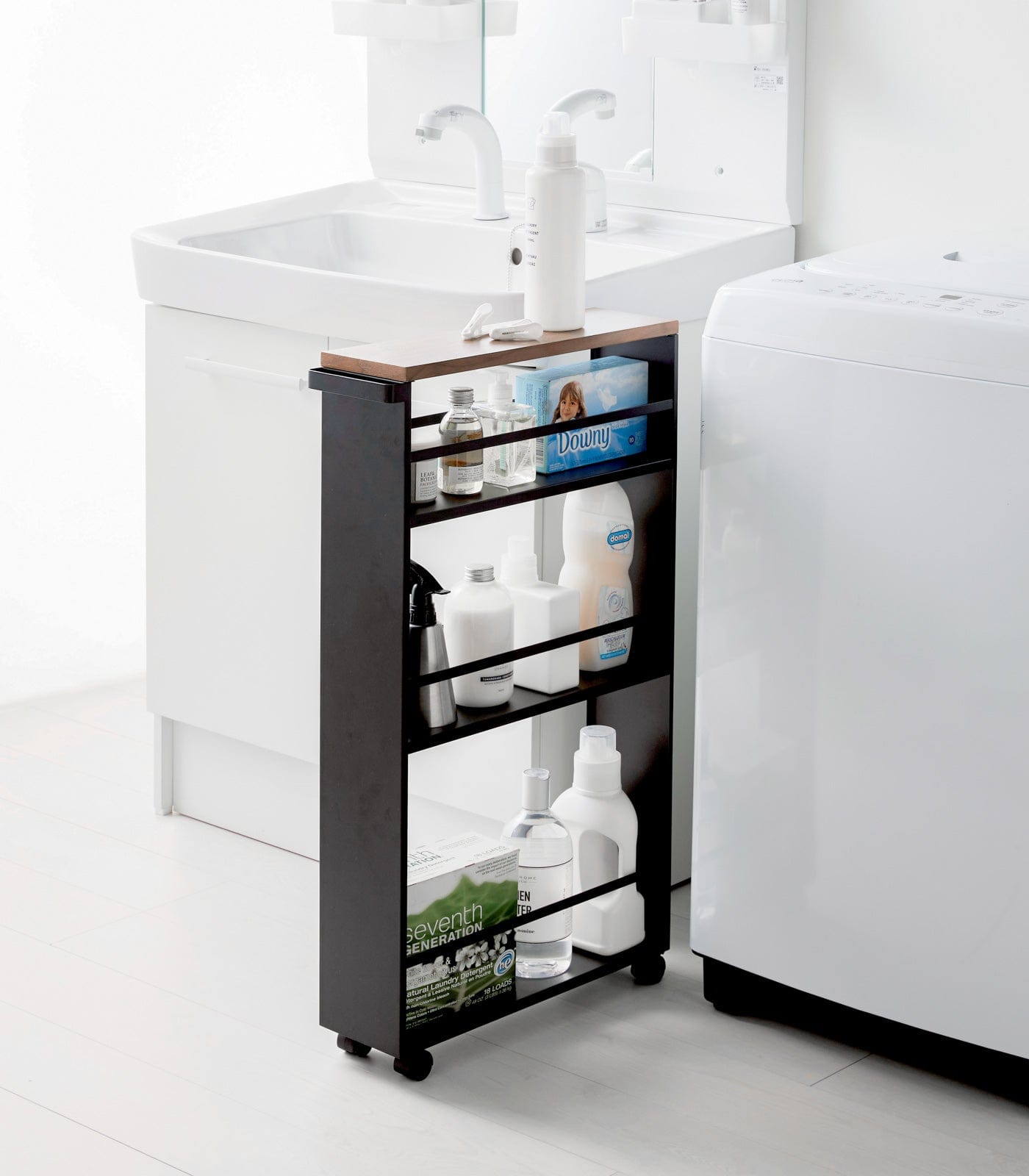 Slim Storage Cart (32&quot; H)  - Steel