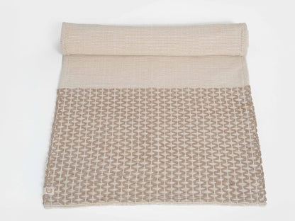 Diamond Yoga Mat - Clay &amp; Cream 7mm