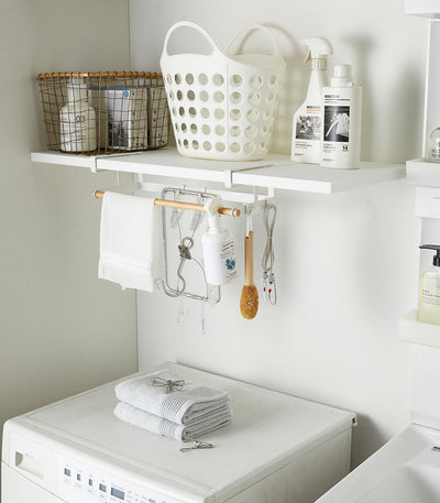 Undershelf Hanger - Steel + Wood
