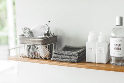 Wall-Mounted Shelf (3&quot; H)  - Wood