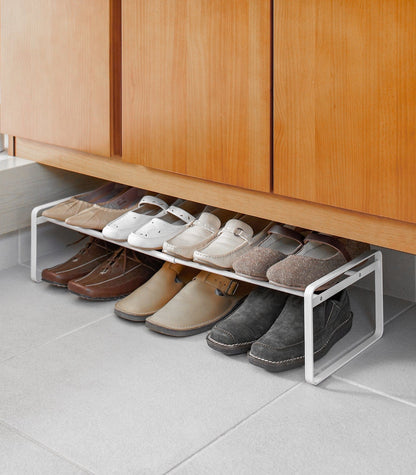 Stackable Shoe Rack (7&quot; H)  - Steel in Closet