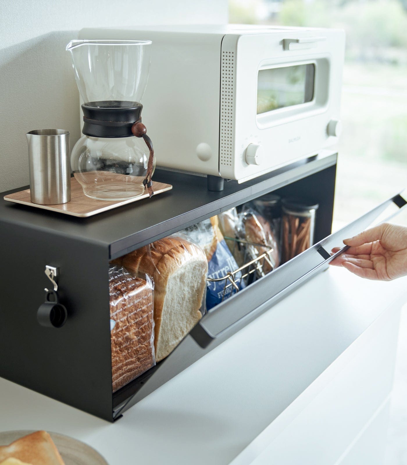 Bread Box - Wide - Steel