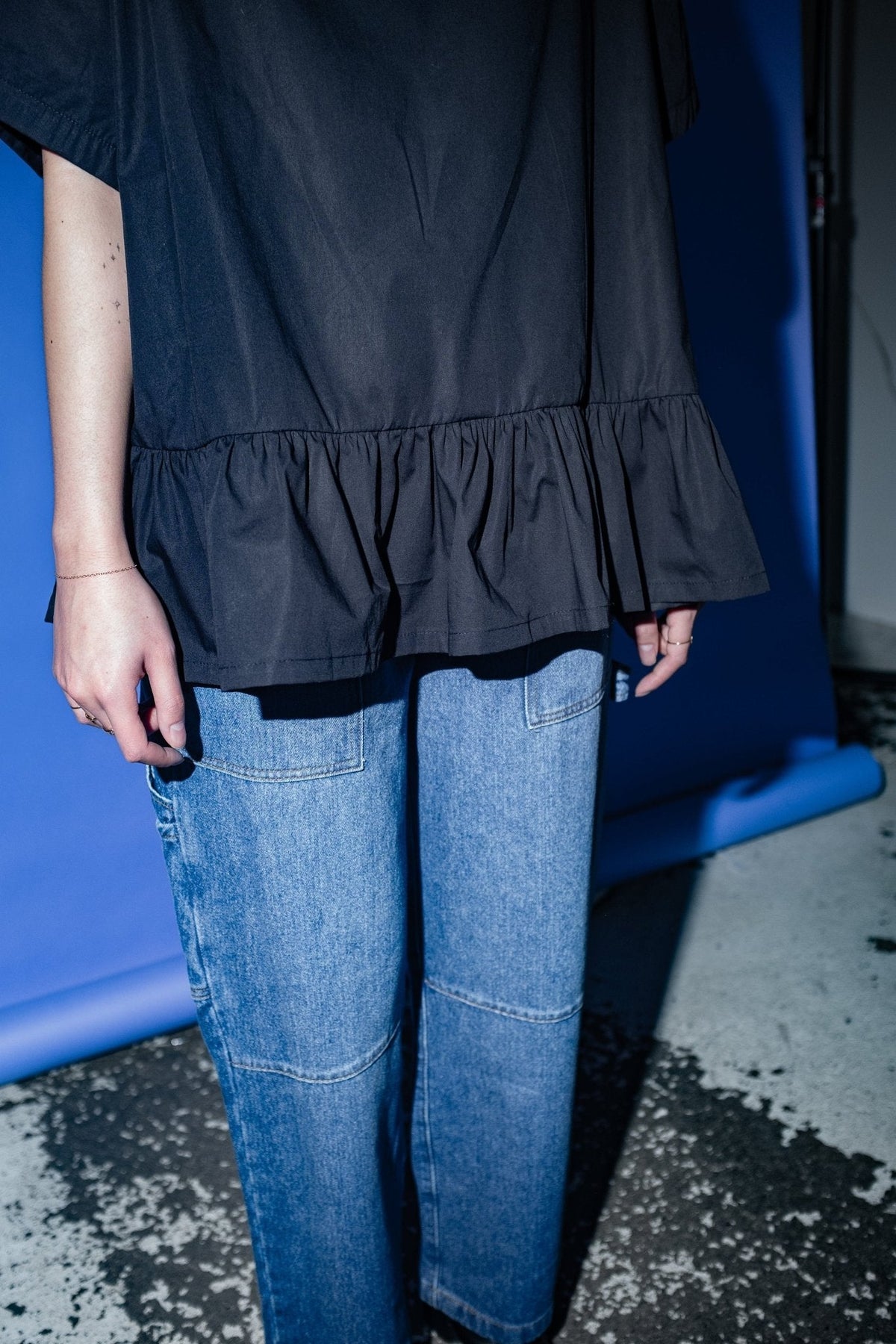 Evan Blouse in Black