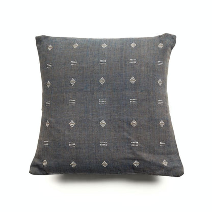 Nira White Hand Spun Organic Cotton Handloom  Pillow