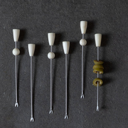 Blanco Cocktail Picks | Set of 6