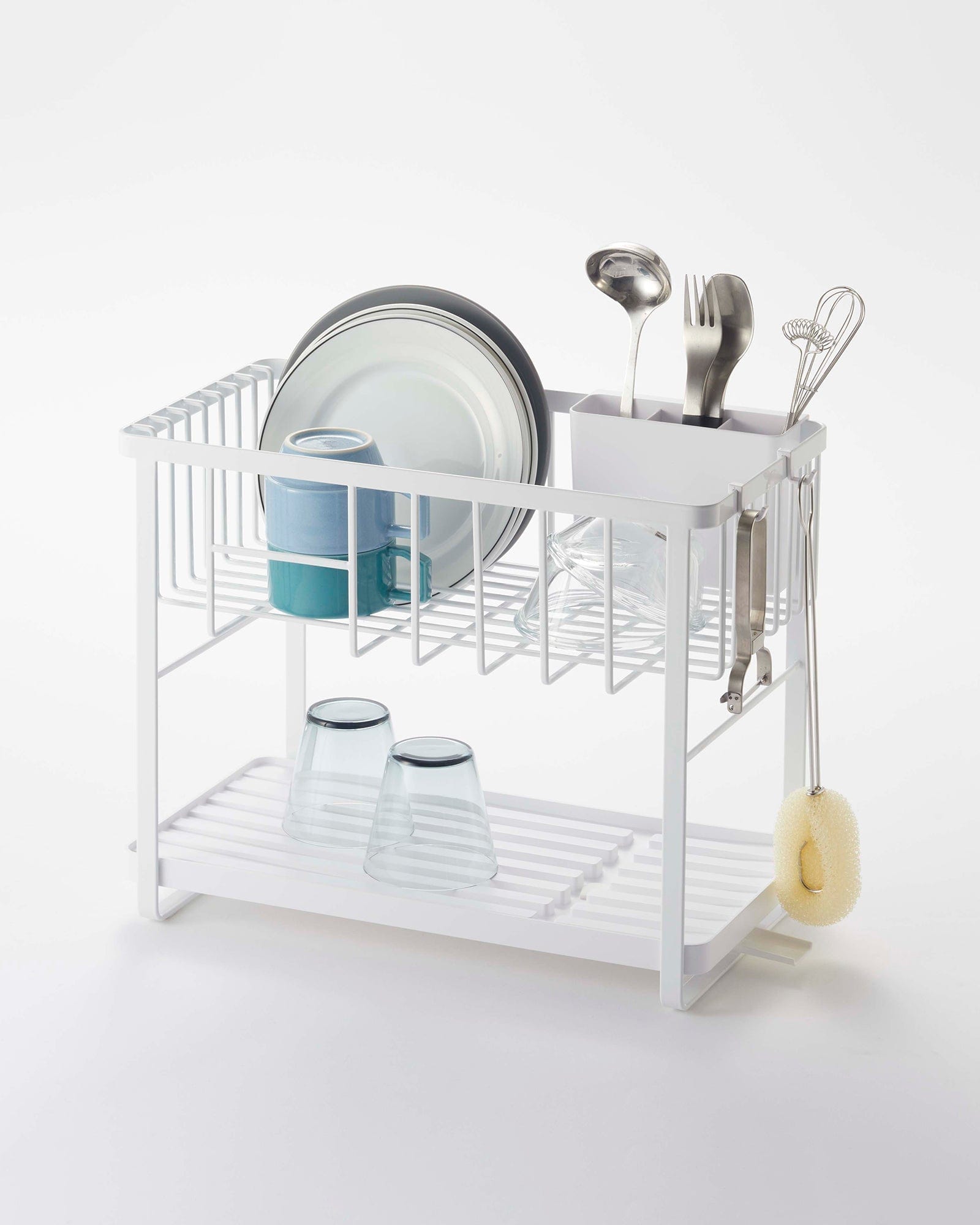 Two-Tier Wire Dish Rack - Thumbnail 4
