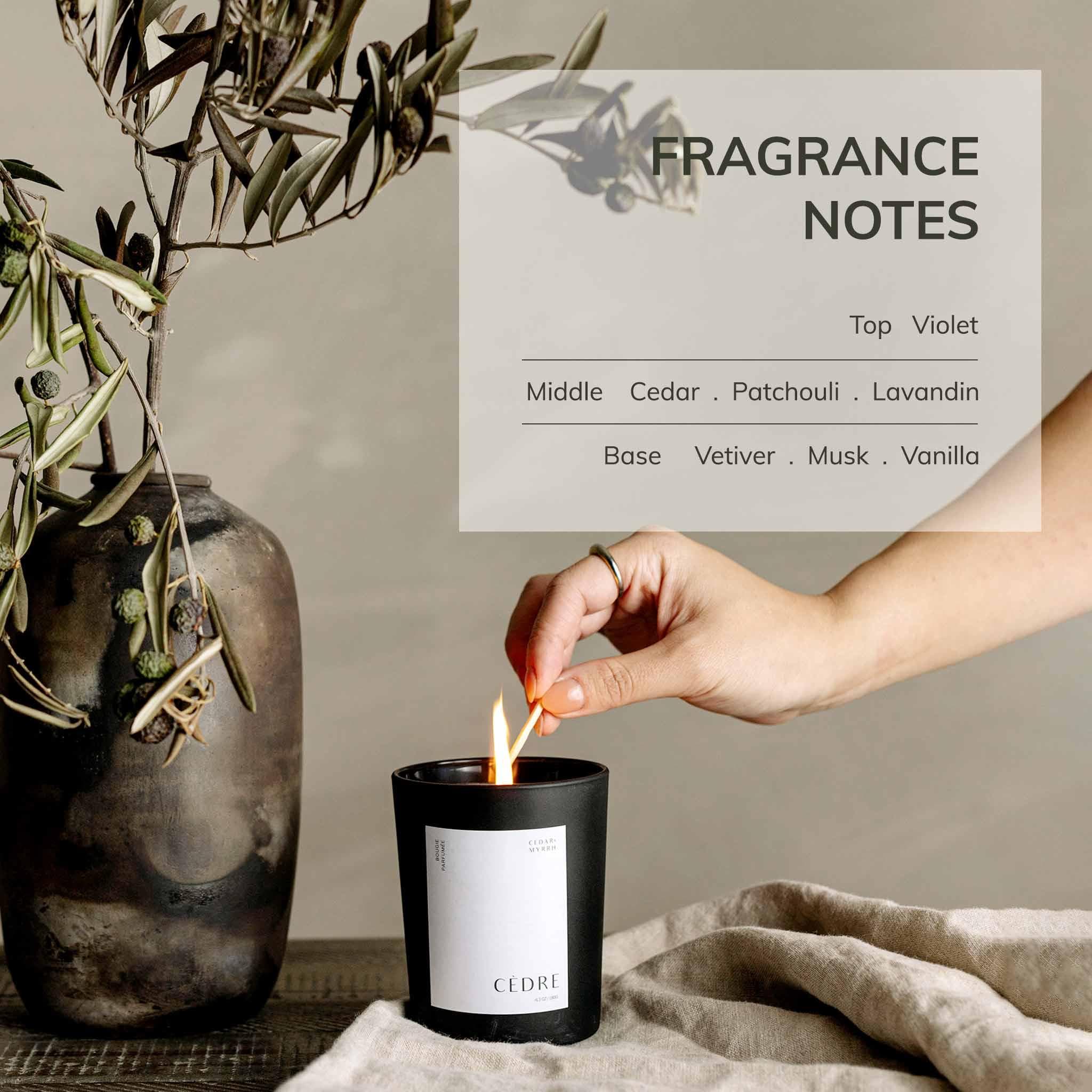 Bougie Parfumée Cèdre Candle