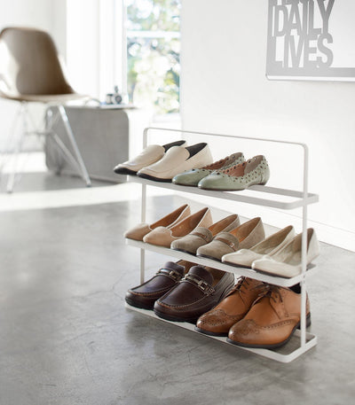 Shoe Rack (18" H)  - Steel