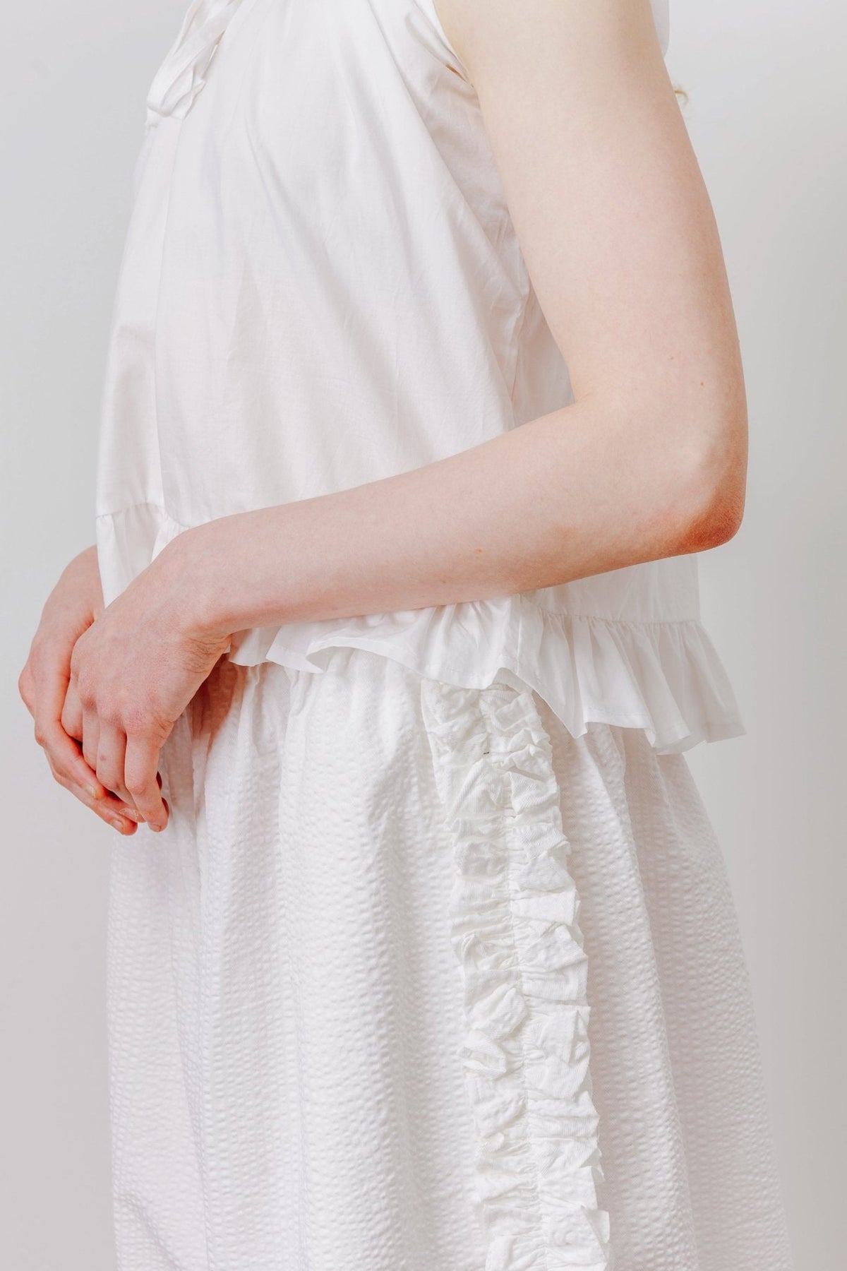 Gari Top in White