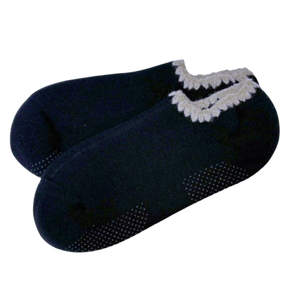 Merino Wool Slipper Socks with Grip — Handmade in Japan