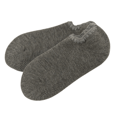 Handcrafted Wool Japanese Slipper Socks with Grips - Large