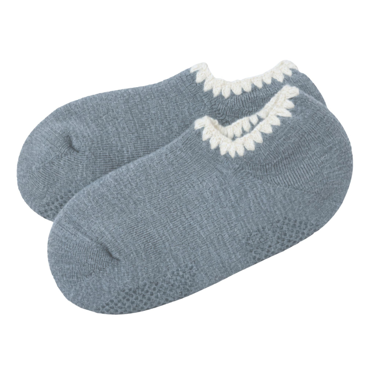 Handcrafted Wool Slipper Socks w/ Grips