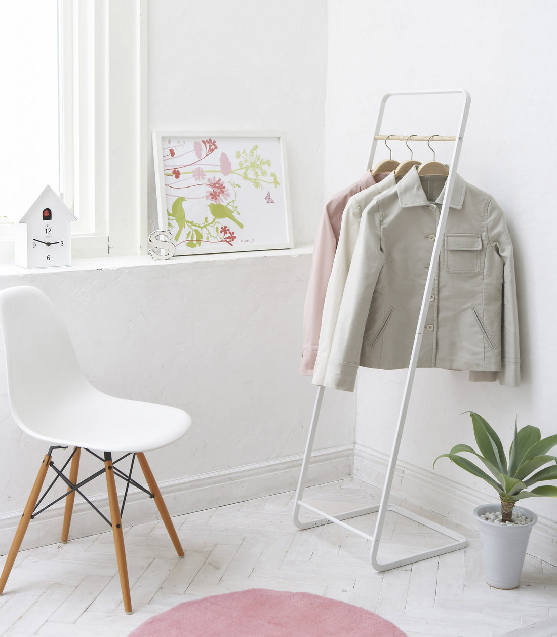 Coat Rack (55&quot; H)  - Steel