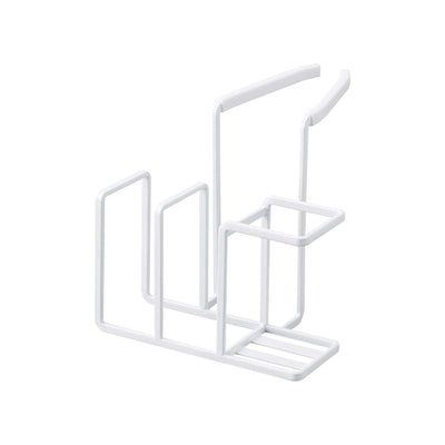 Faucet-Hanging Sponge & Brush Holder - Steel