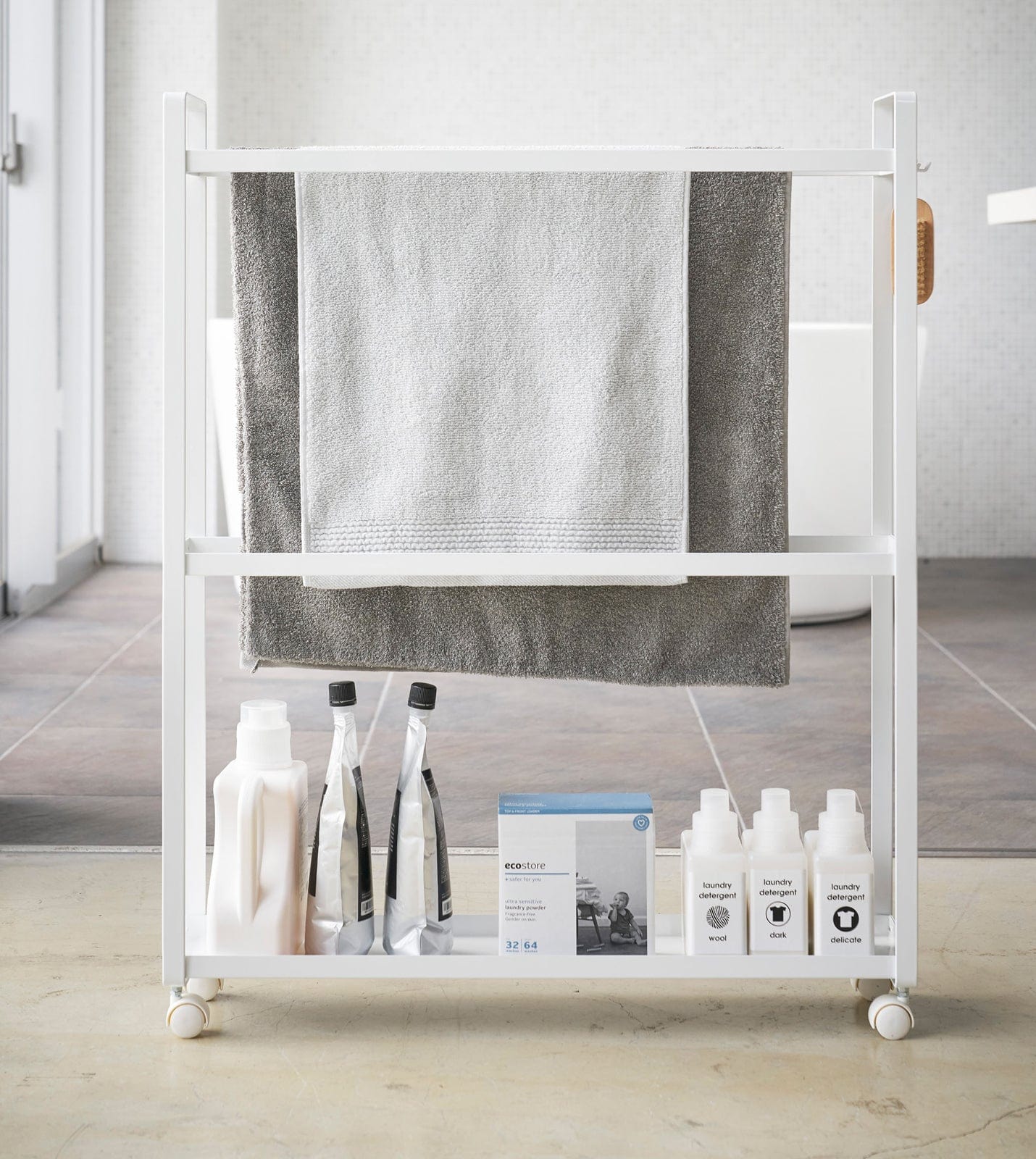 Rolling Towel Rack (33" H) - Thumbnail 5