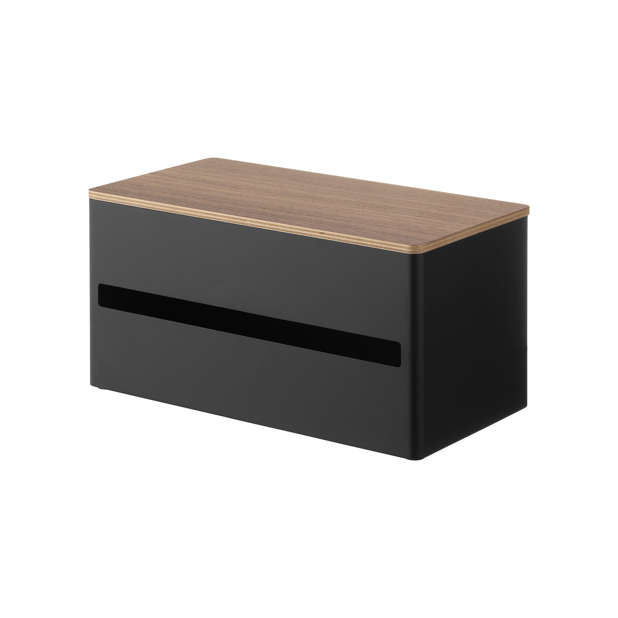 Paper Towel Dispenser - Steel + Wood - Thumbnail 4