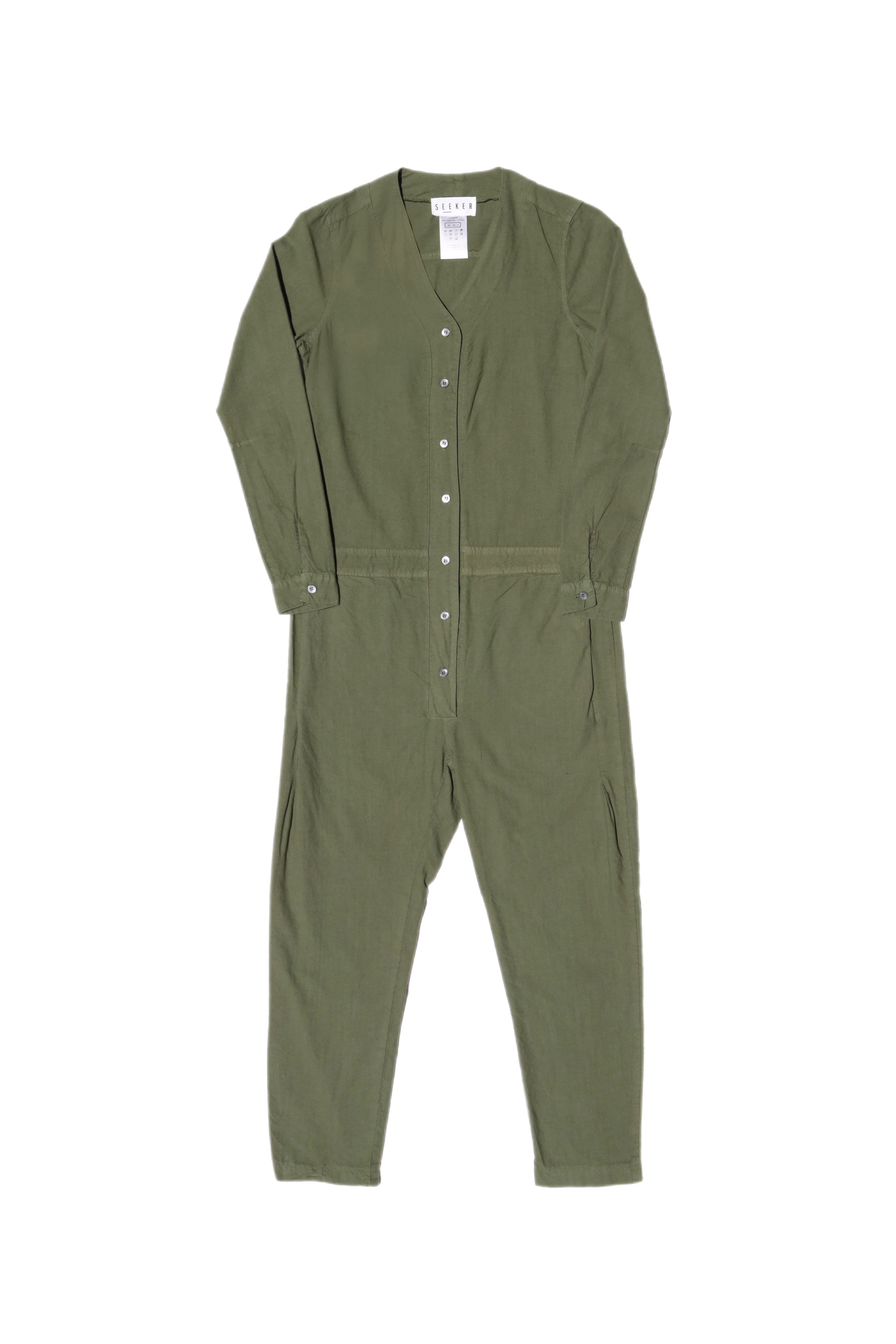 Organic Hemp Cotton Jumpsuit by S E E K E R | Japandi – Japandi