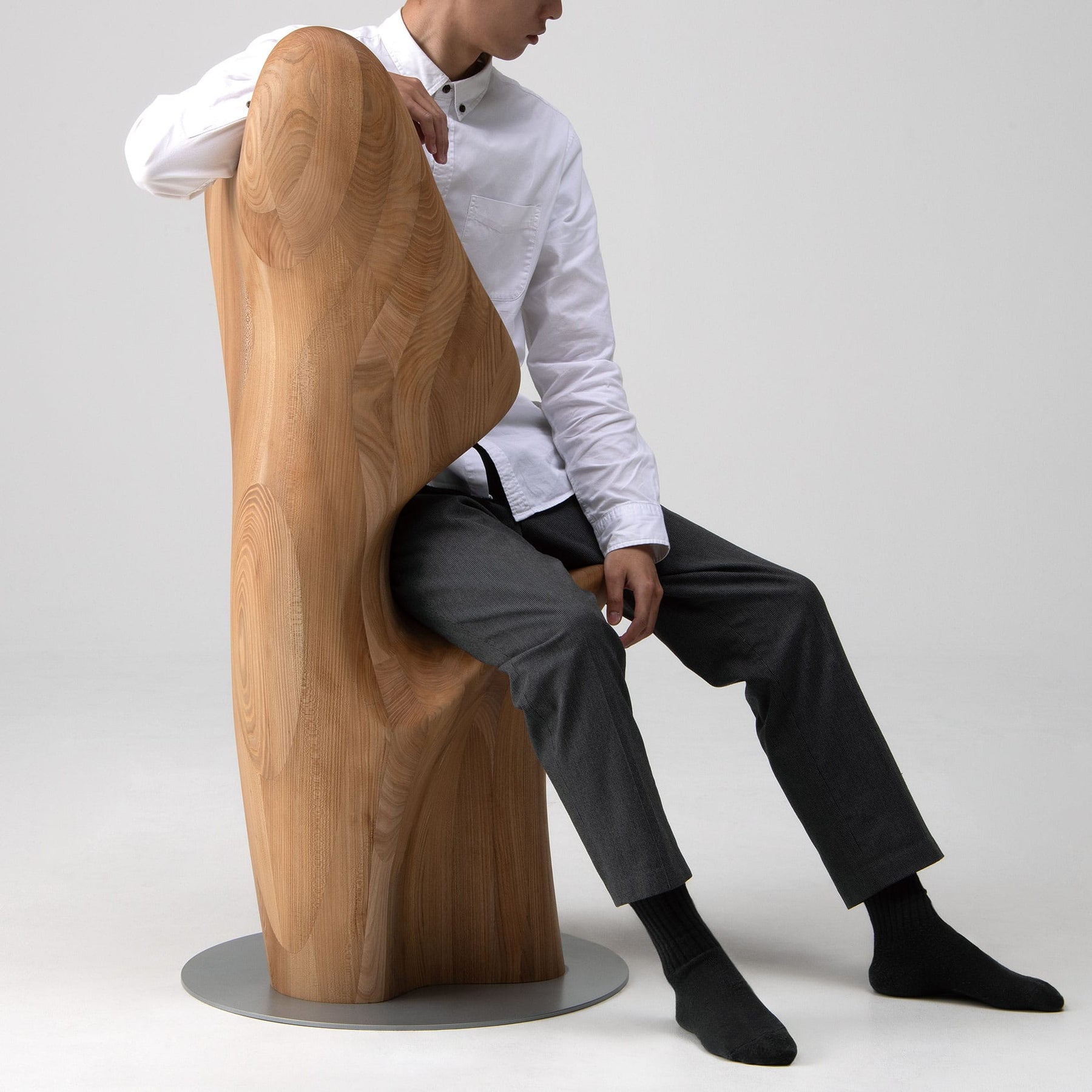 HUG Chair CondeHouse | Sculptural Japandi Chair | Japandi Supply House
