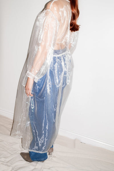 Jayme Dress in Oat Organza