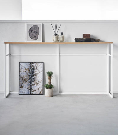 Long Console Table - Two Styles - Steel