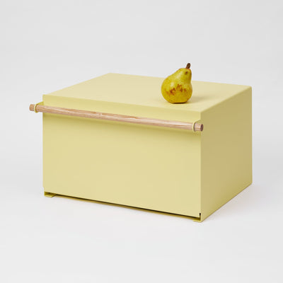 Bread Box - Steel + Wood