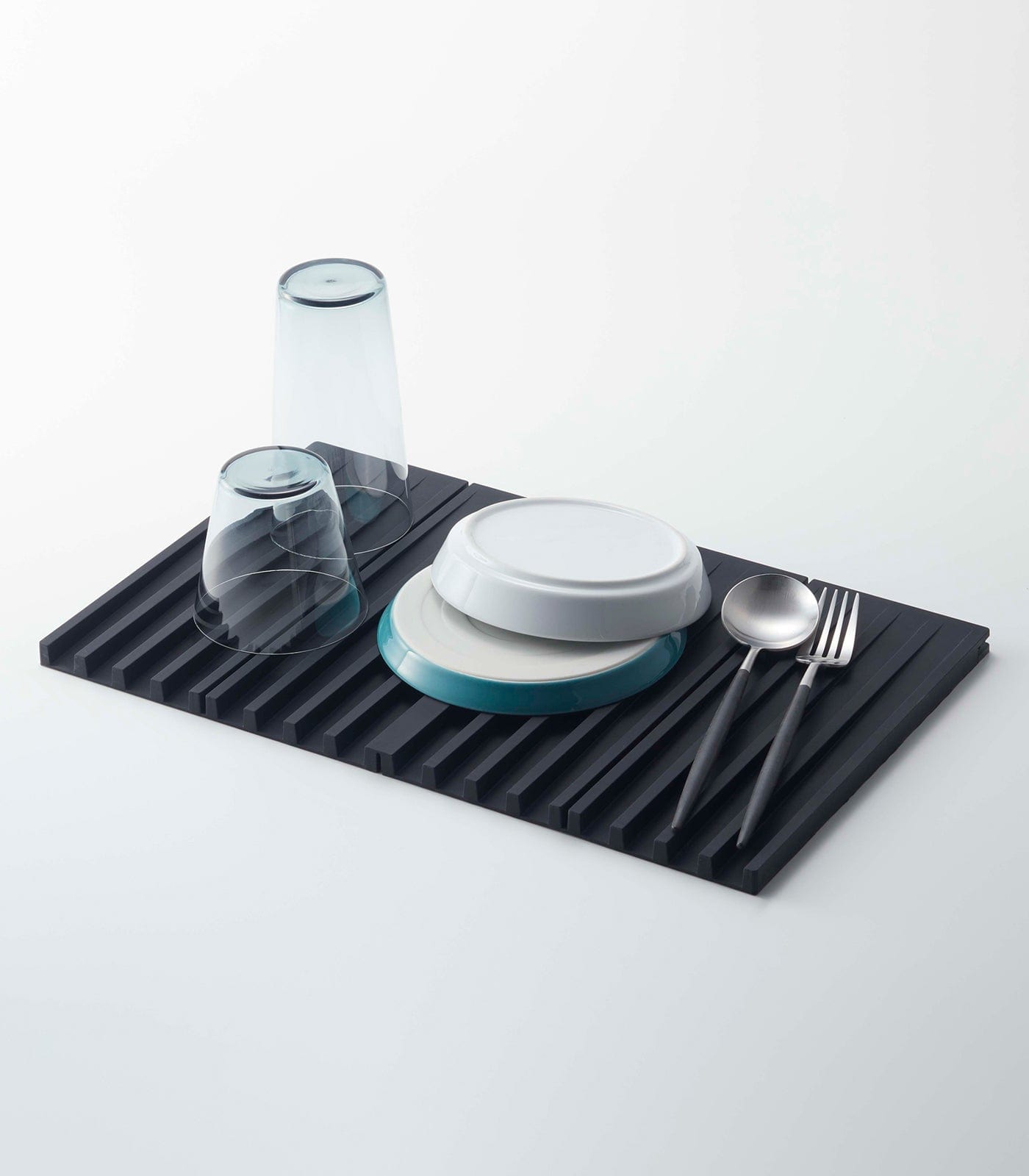 Folding Dish Drainer Mat & Trivet - Thumbnail 5