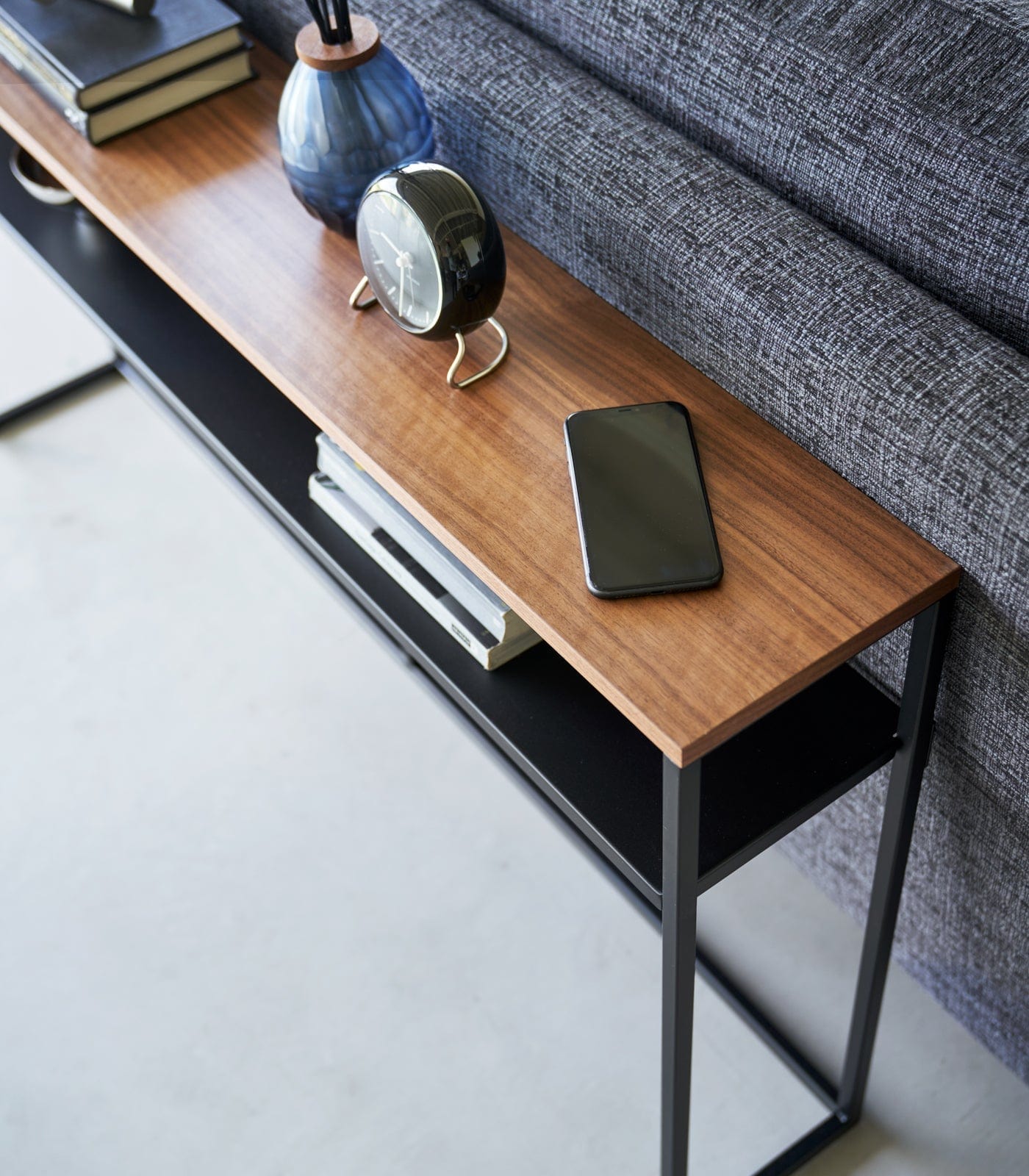 Long Console Table - Two Styles - Steel | Japandi Home – Japandi