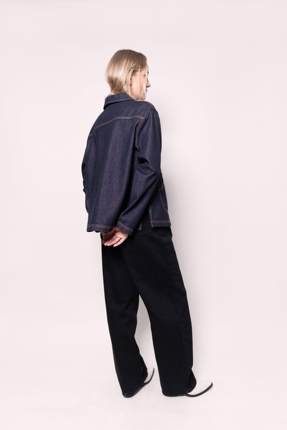 Louie Henley in Indigo