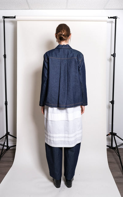 Louie Henley in Indigo