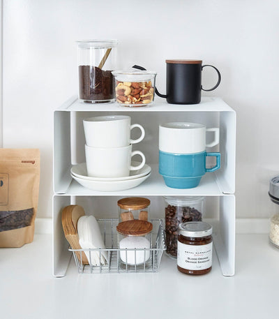 Stackable Countertop Shelf - Steel
