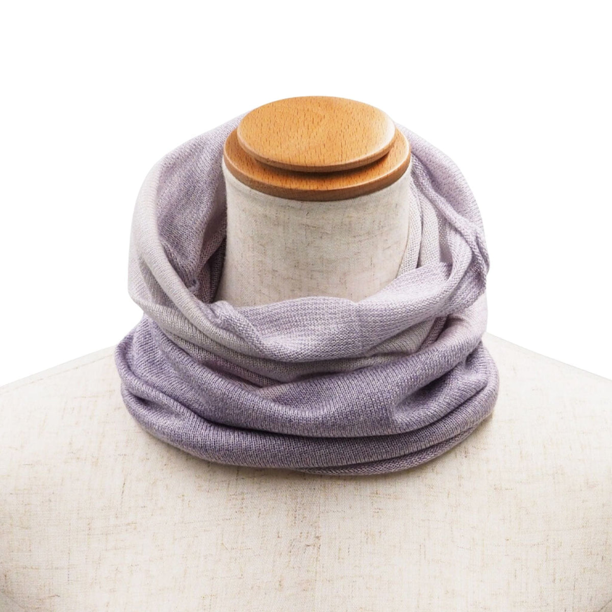 Luxurious 100% Silk Gradient Neck Warmer | Versatile & Lightweight