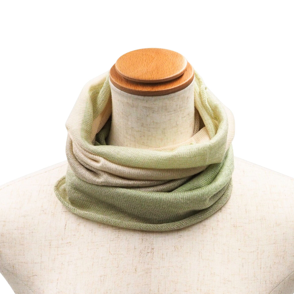Luxurious 100% Silk Gradient Neck Warmer | Versatile & Lightweight