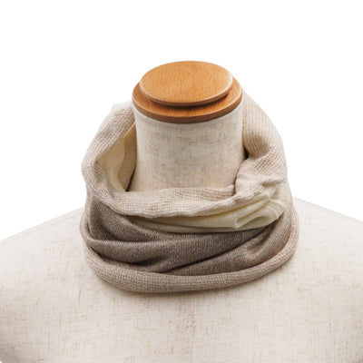 Luxurious 100% Silk Gradient Neck Warmer | Versatile & Lightweight