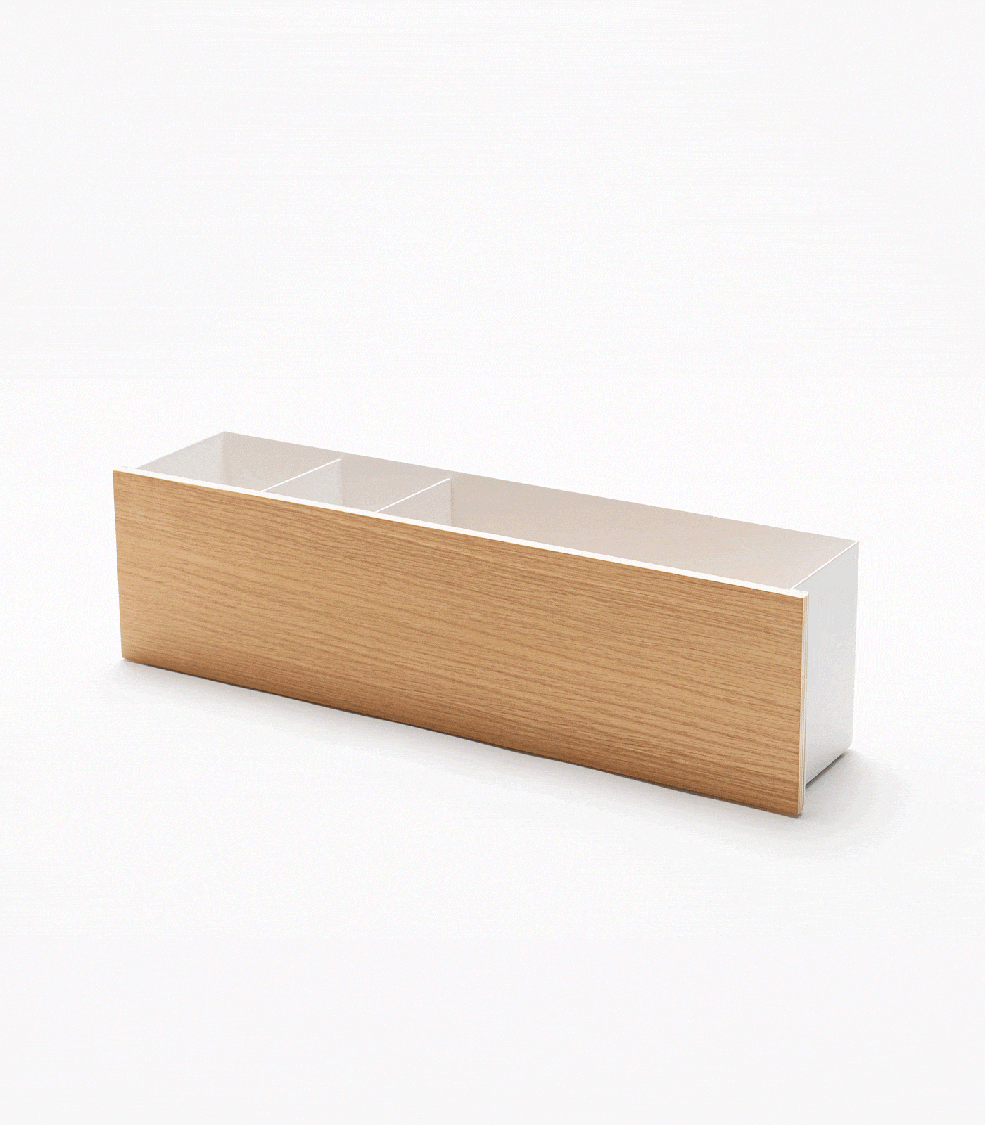 Desk Organizer - Large - Steel + Wood
