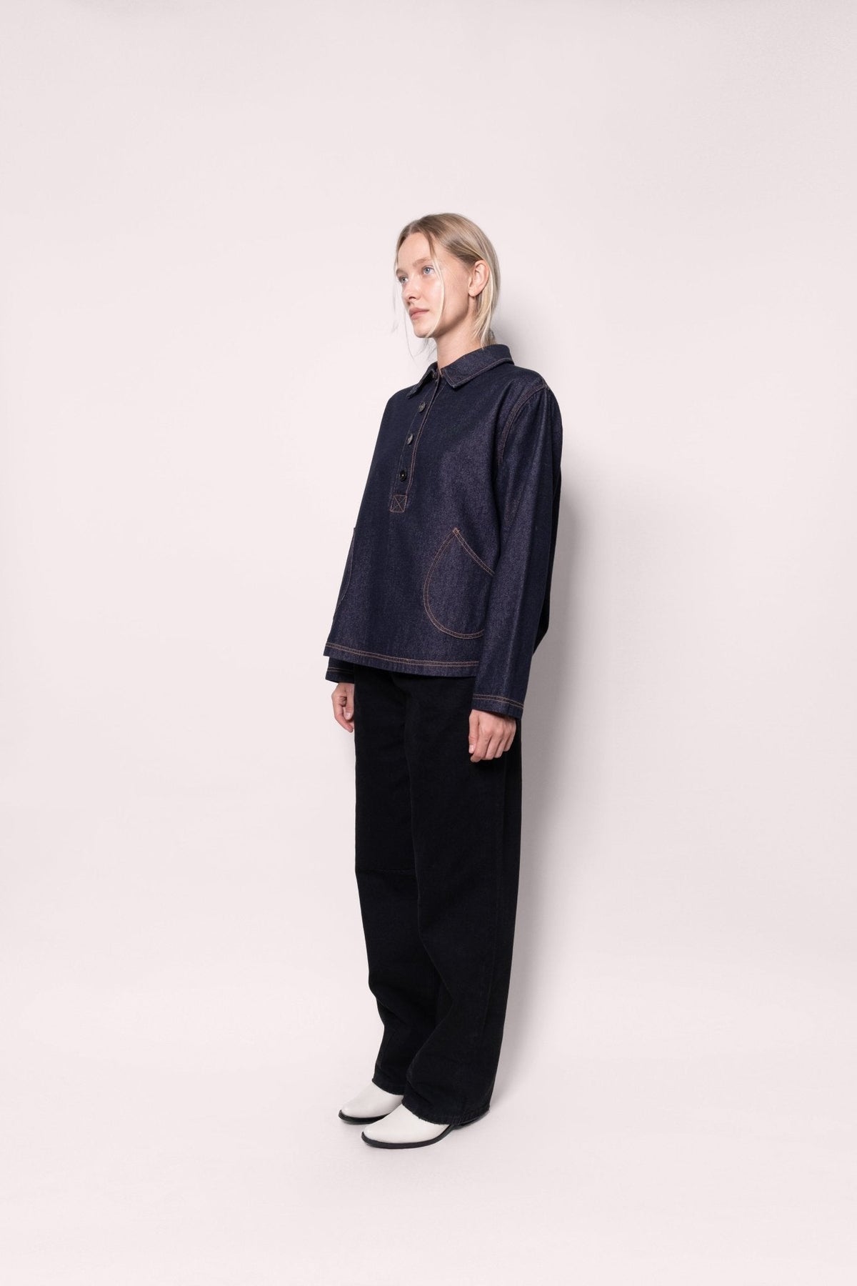 Ollie Denim in Dark Wash