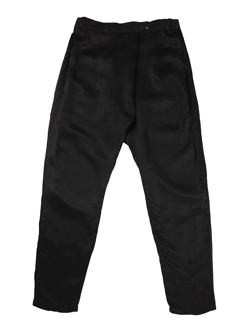 Front product view of black Souk pants.