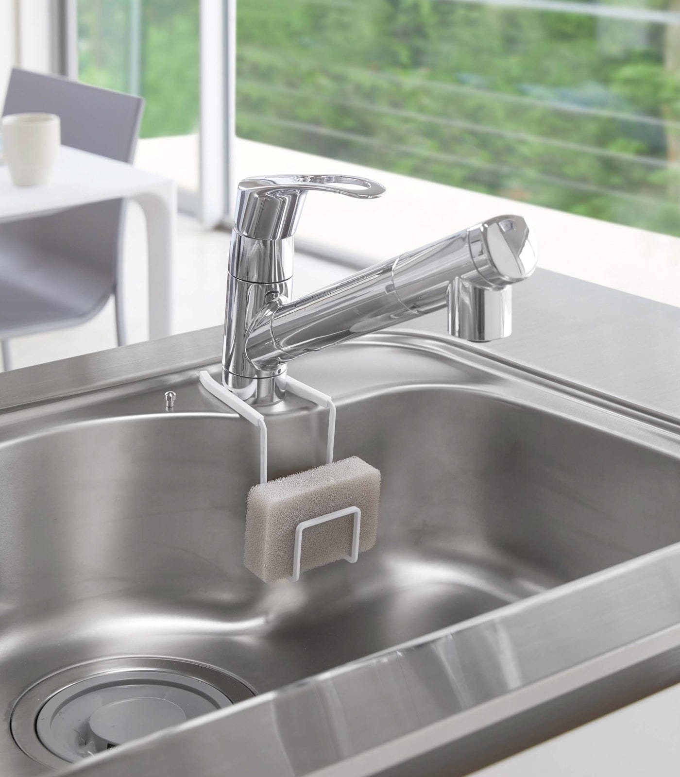 Faucet Hanging Sponge Holder - Two Sizes - Steel - Thumbnail 4